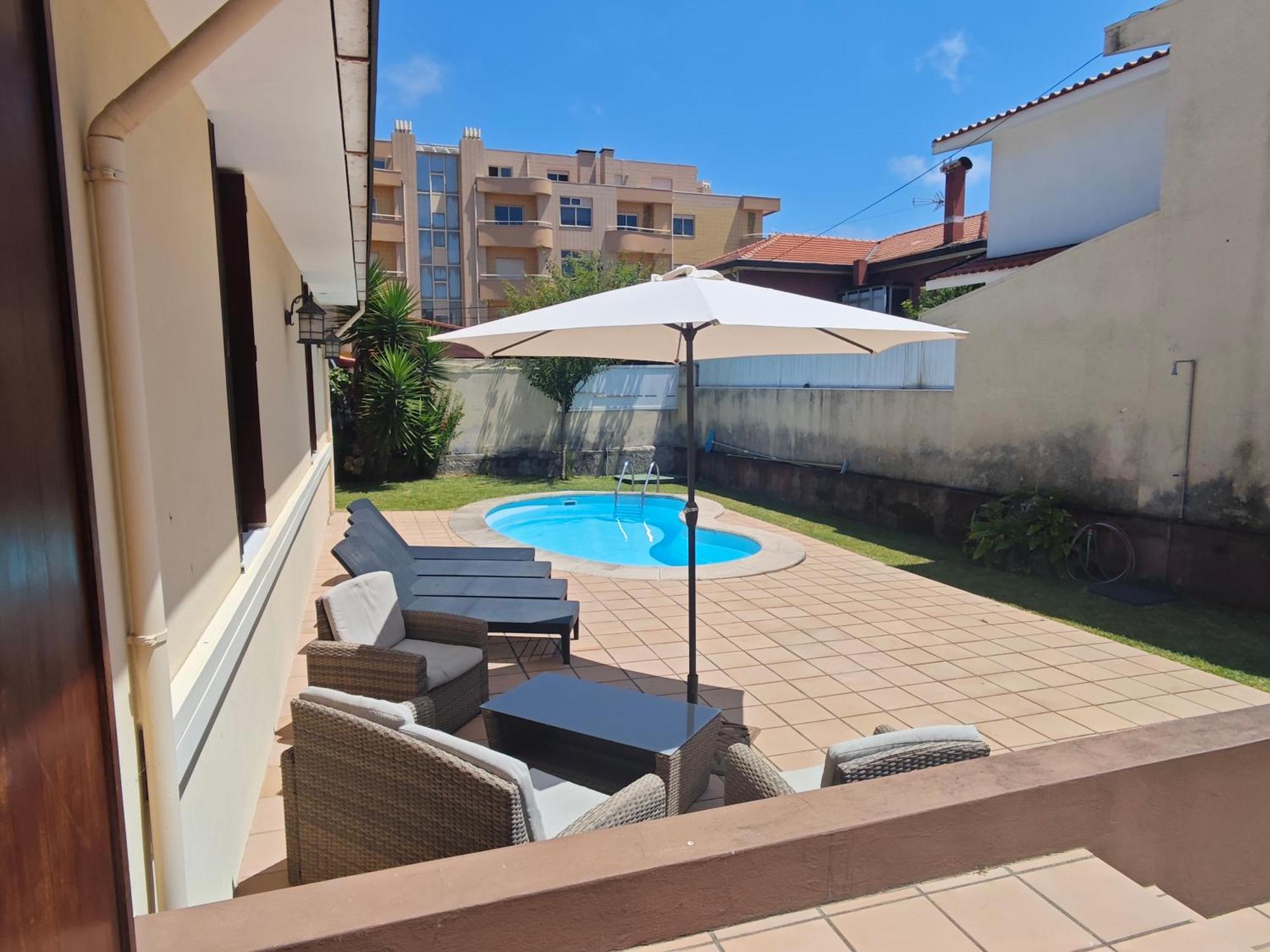 Casa Na Praia - Com Piscina Ешморіш Екстер'єр фото